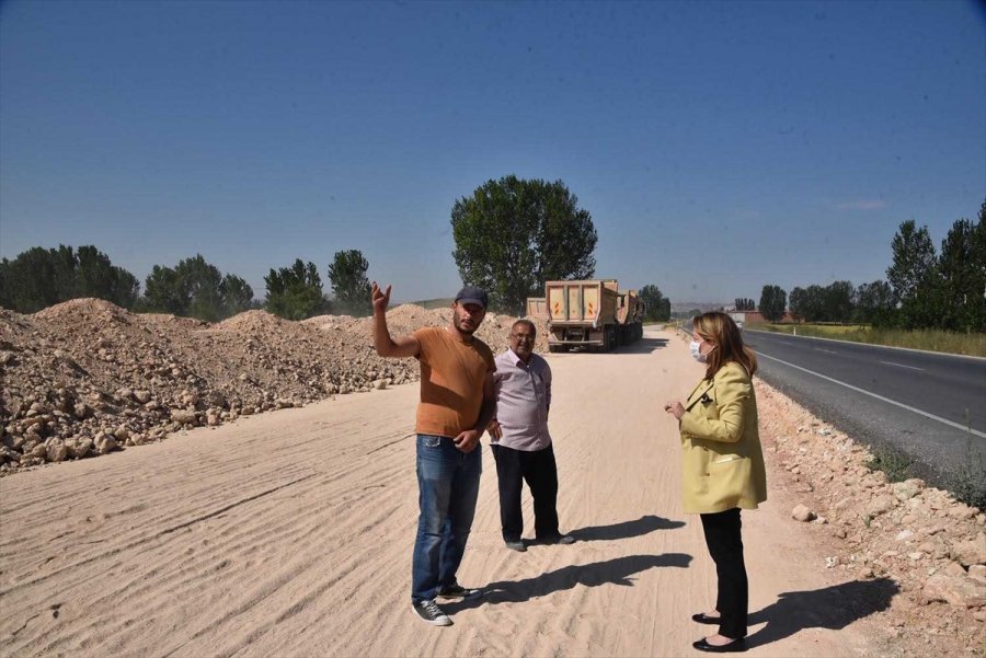 Ak Parti Milletvekili Günay, Alpu Kara Yolu Çalışmalarını İnceledi