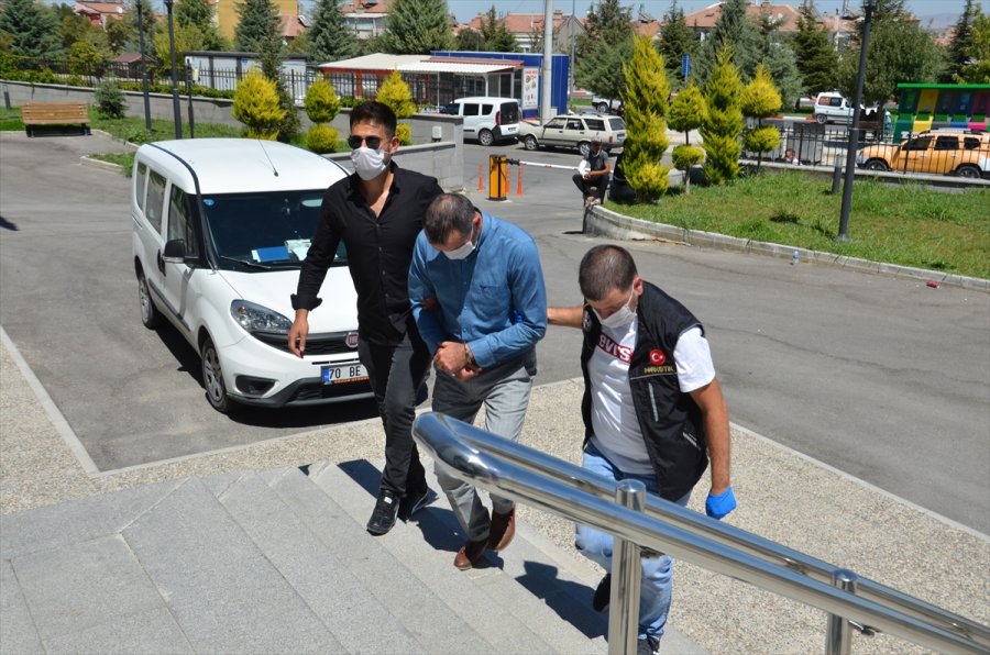 Karaman'da Dolandırıcılık Şüphelisi 2 Kişi Tutuklandı