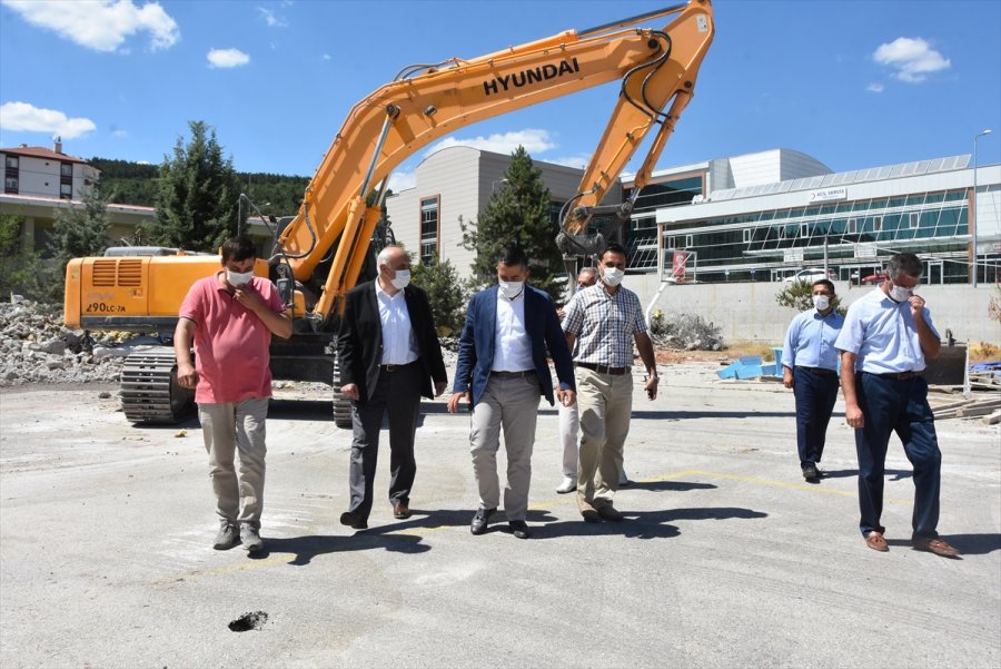 Kaymakam Aksoy İle Başkan Acar'dan İnceleme