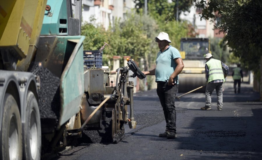 Kepez'de Asfaltlama Çalışması