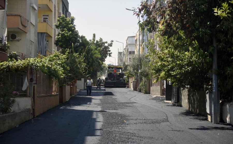 Kepez'de Asfaltlama Çalışması