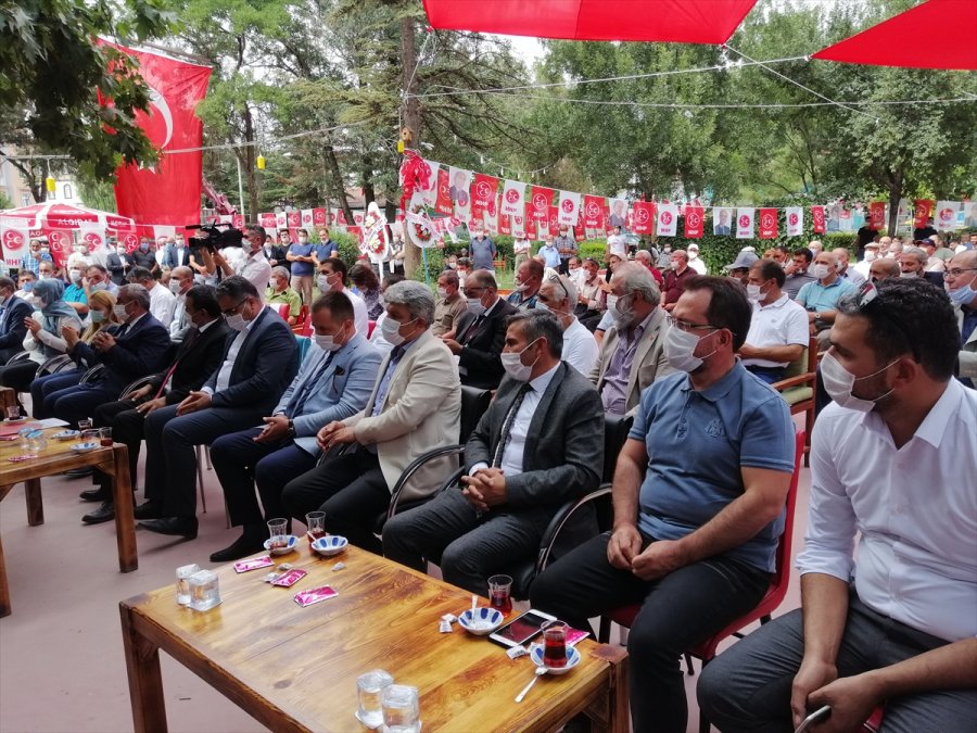 Mhp Ilgın İlçe Başkanı Ok, Güven Tazeledi.