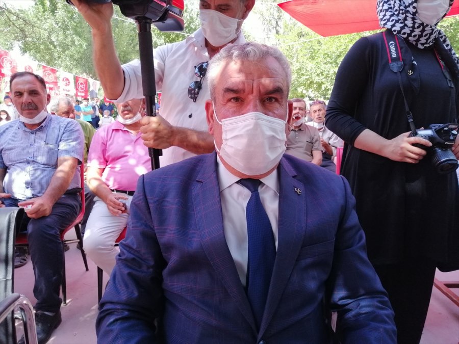 Mhp Ilgın İlçe Başkanı Ok, Güven Tazeledi.