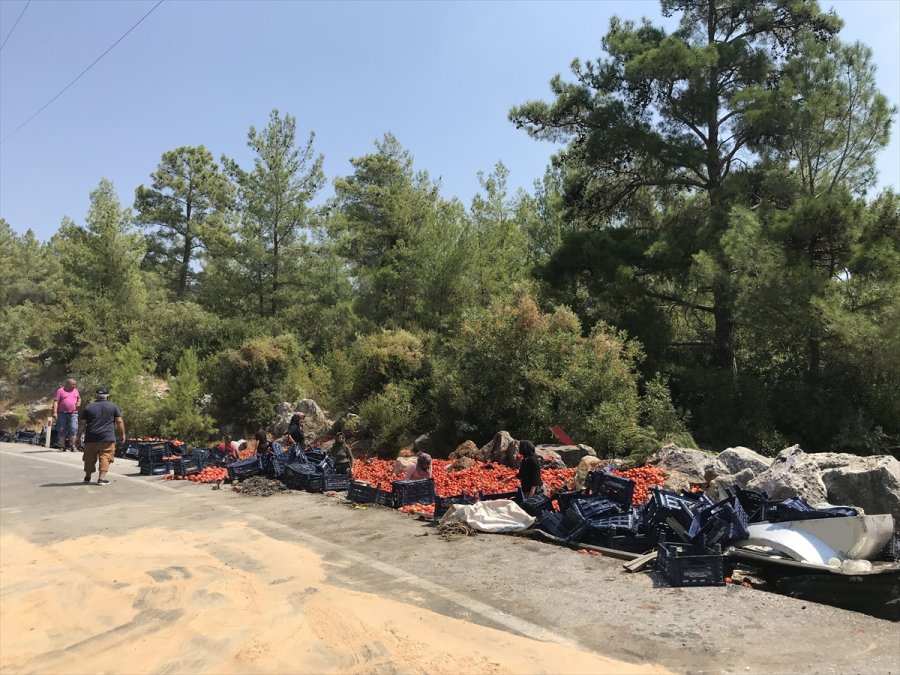 Freni Patlayan Kamyondan Atlayan Yolcu Hayatını Kaybetti