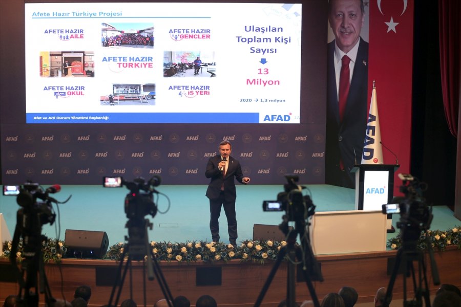 Türkiye Afet Müdahale Planı Değerlendirmeleri Ankara Toplantısı Yapıldı