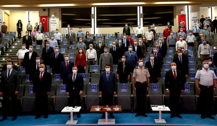 Türkiye Afet Müdahale Planı Değerlendirmeleri Ankara Toplantısı Yapıldı