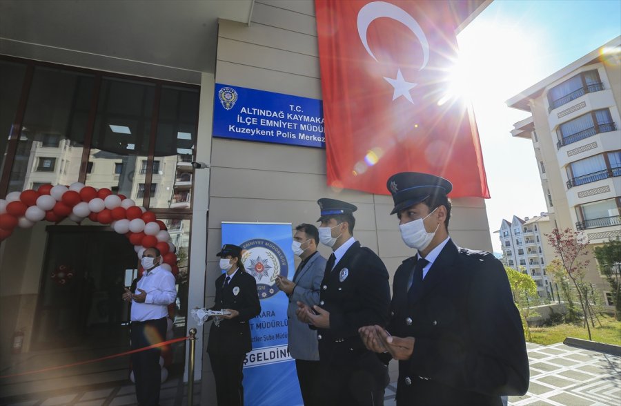 Başkentte Kuzeykent Polis Merkezi Hizmete Açıldı