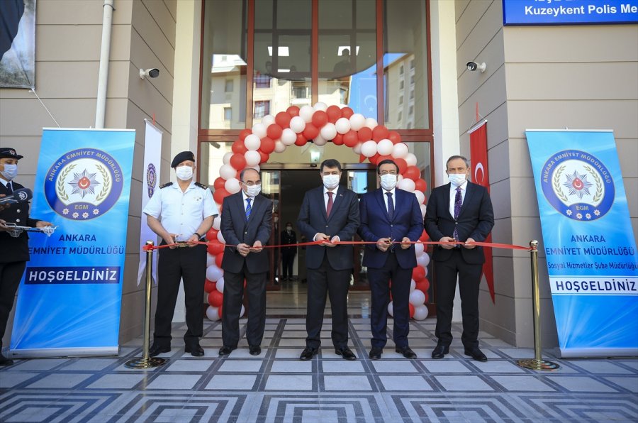 Başkentte Kuzeykent Polis Merkezi Hizmete Açıldı