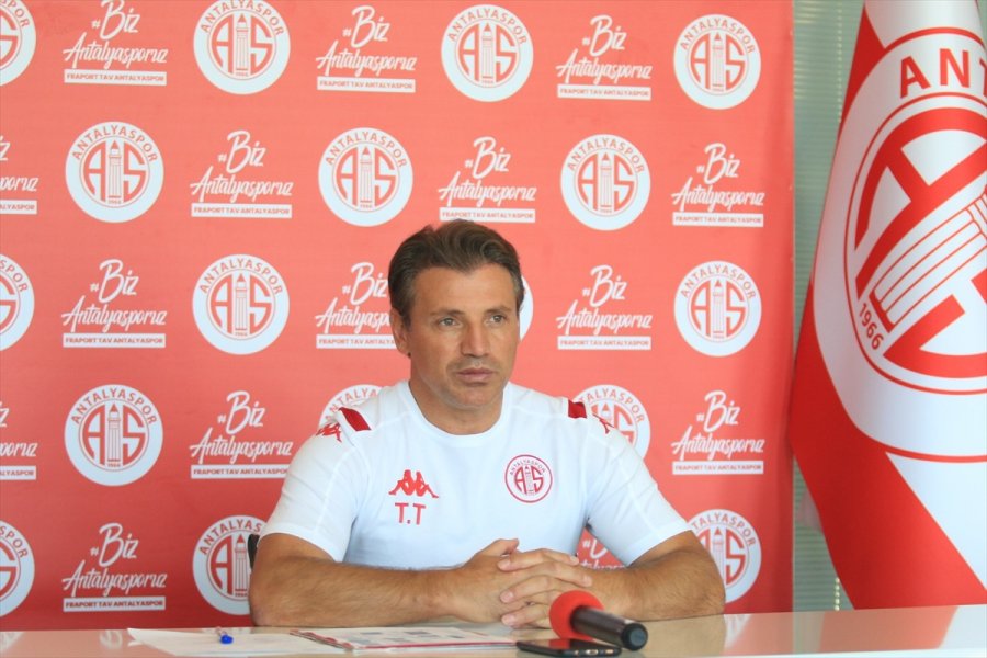 Antalyaspor Teknik Direktörü Tuna: 