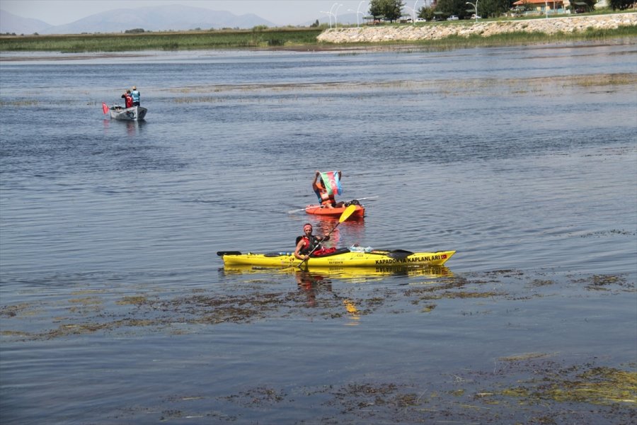 Beyşehir Gölü'nde 30 Ağustos İçin Kano Rüzgarı Esti