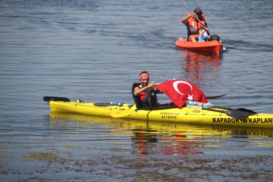Beyşehir Gölü'nde 30 Ağustos İçin Kano Rüzgarı Esti