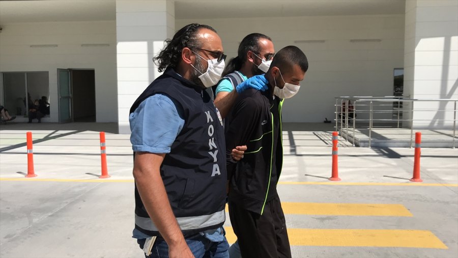 Konya'da Kapkaç Yöntemiyle Yaşlı Kadının Cüzdanını Çaldığı İddia Edilen Zanlı Yakalandı