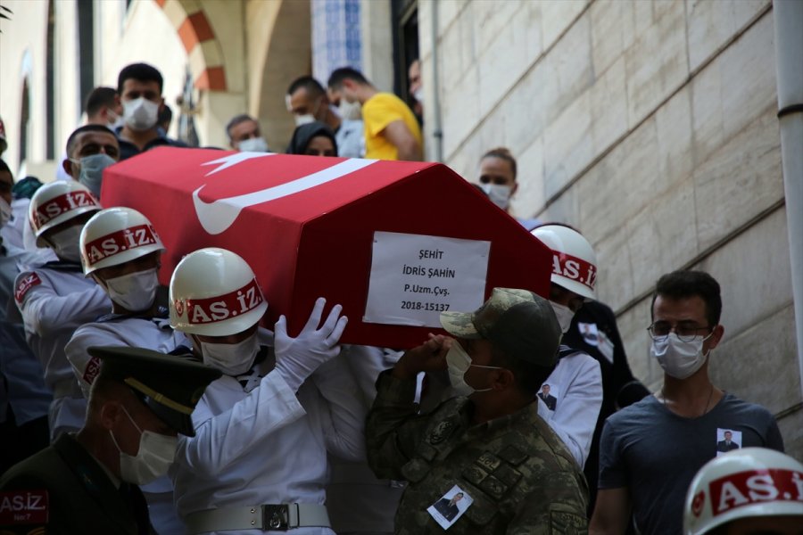 Şehit Piyade Uzman Çavuş İdris Şahin Son Yolculuğuna Uğurlandı