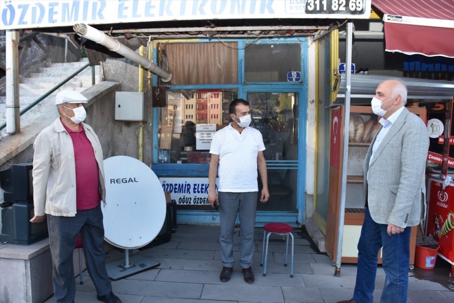 Kızılcahamam Belediye Başkanı Acar'ın Esnaf Ziyareti