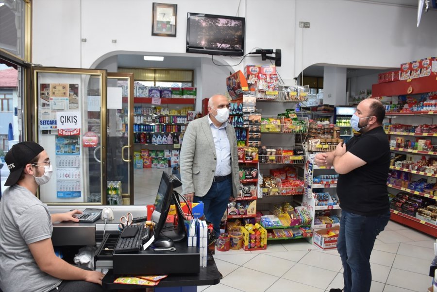 Kızılcahamam Belediye Başkanı Acar'ın Esnaf Ziyareti