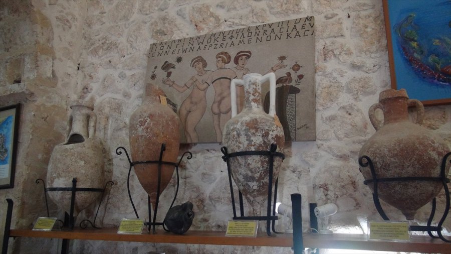 Taşucu Amphora Müzesi Ziyaretçilerini Bekliyor