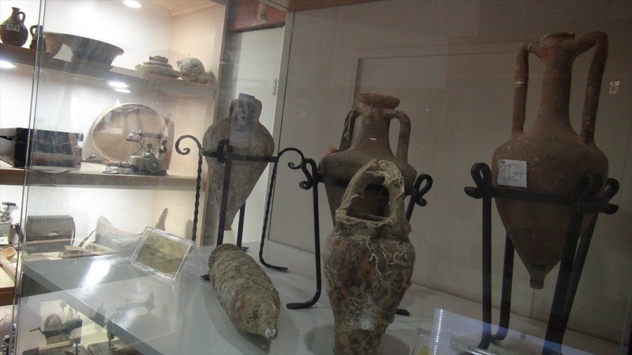 Taşucu Amphora Müzesi Ziyaretçilerini Bekliyor