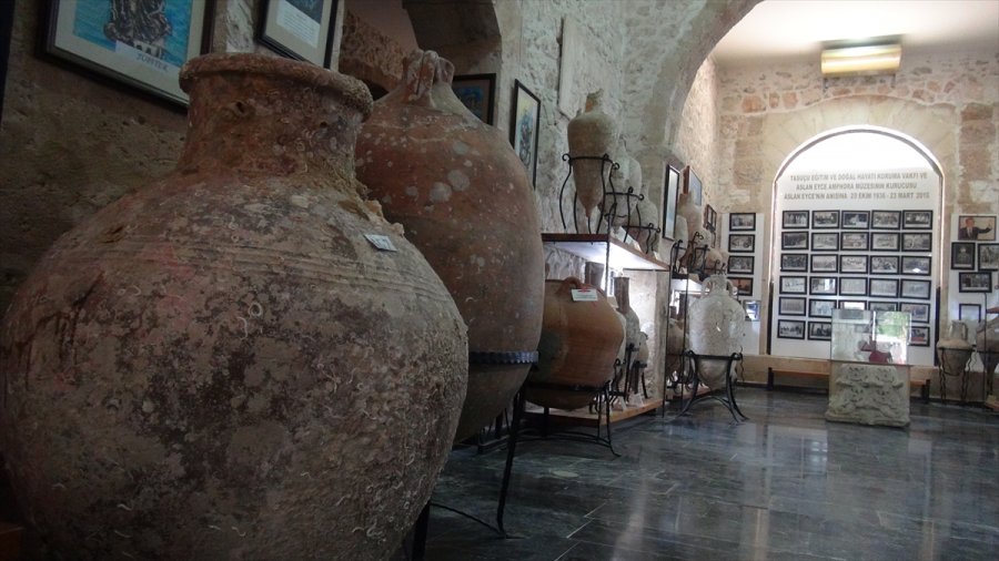 Taşucu Amphora Müzesi Ziyaretçilerini Bekliyor