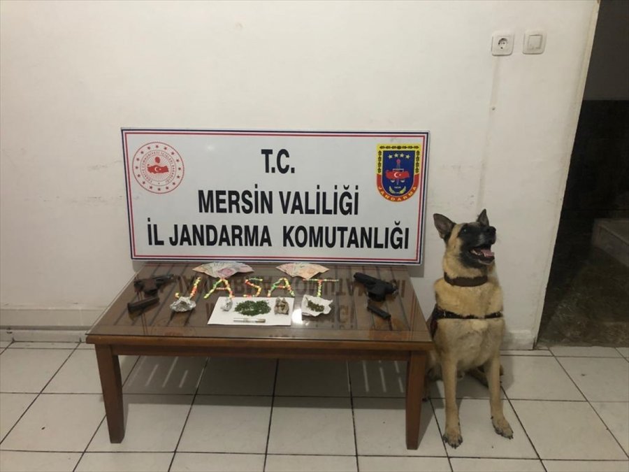 Mersin'de Uyuşturucu Operasyonunda 4 Şüpheli Yakalandı