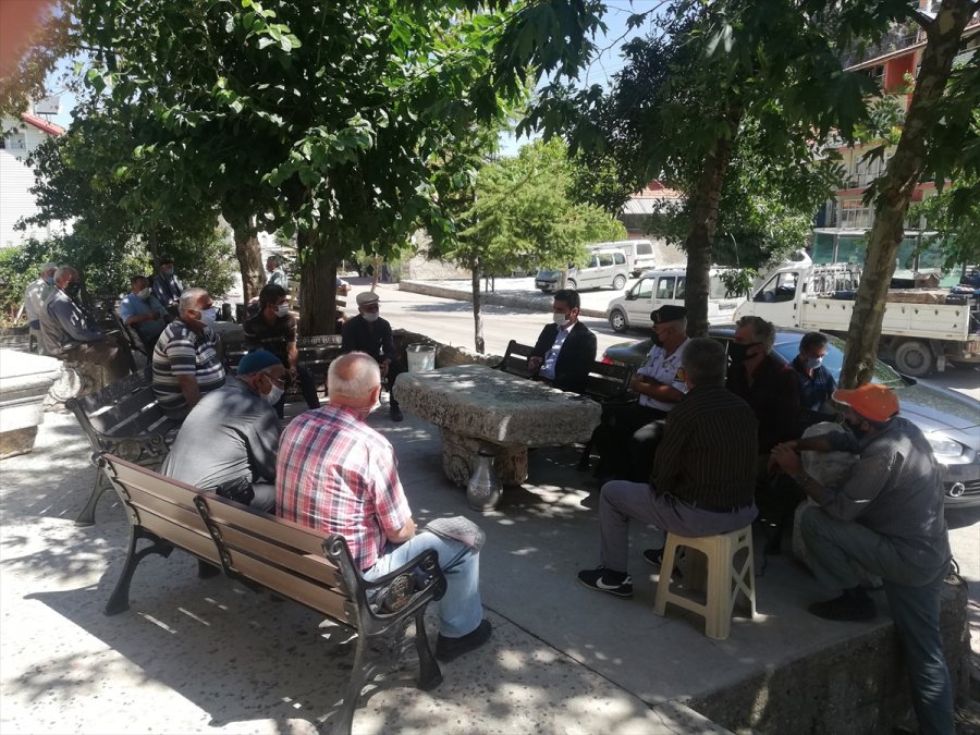 Derebucak'ta Dış Mahalle Ziyaretleri