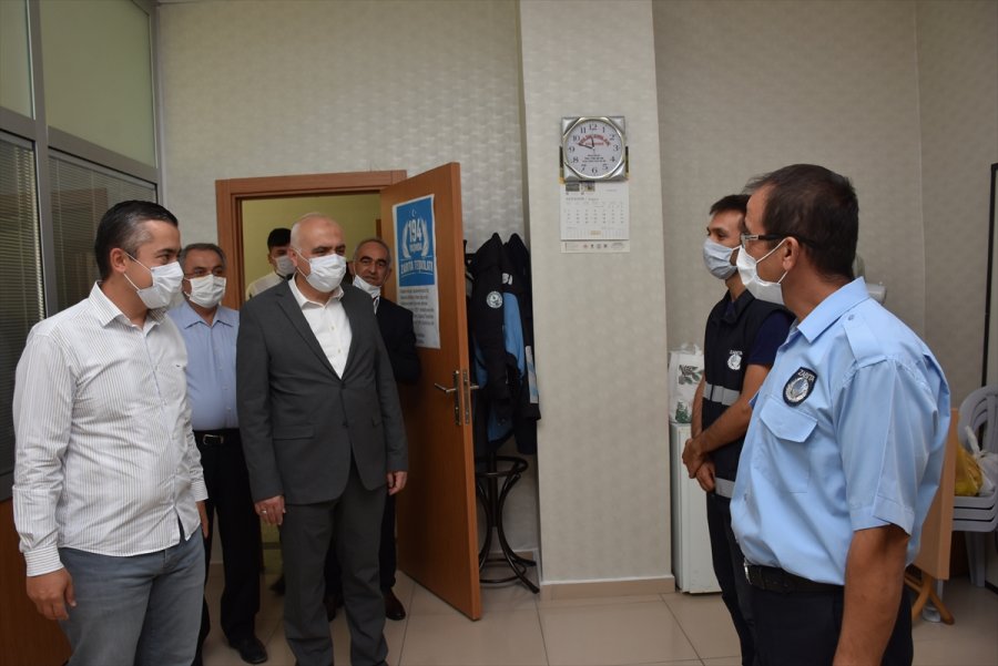 Kaymakam Aksoy İle Başkan Acar'dan Zabıtalar Haftası Ziyareti