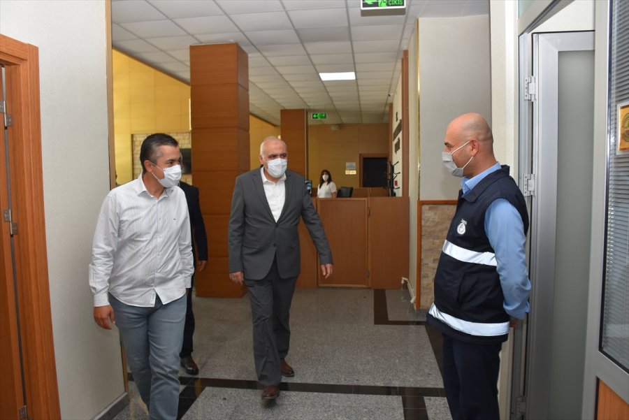 Kaymakam Aksoy İle Başkan Acar'dan Zabıtalar Haftası Ziyareti