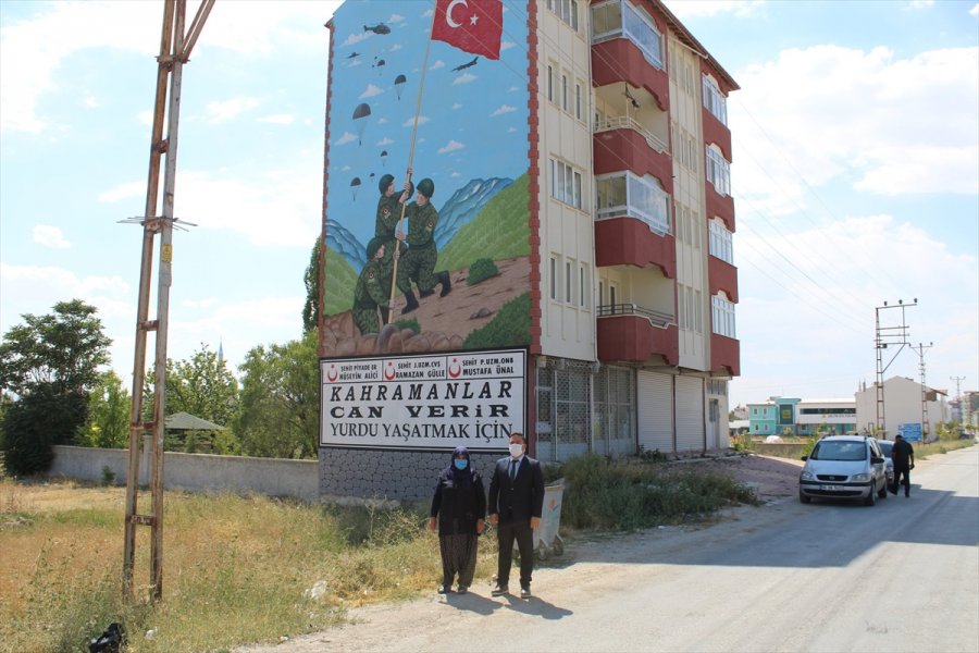 Konya'da Şehit Annesinin İsteğini Kaymakam Yerine Getirdi