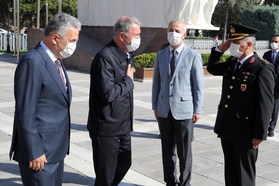 Bakan Akar Ve Tsk Komuta Kademesi Eskişehir'de
