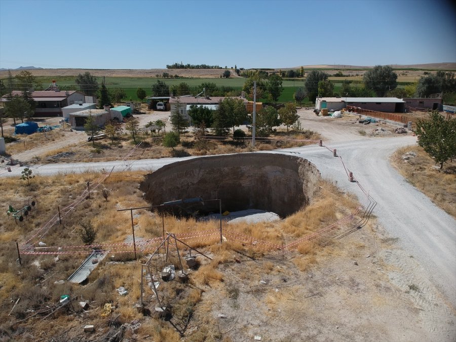 Grafikli - Konya'da Obruk Oluşabilecek Bölgeler Uydu Görüntüleriyle Tespit Edilecek