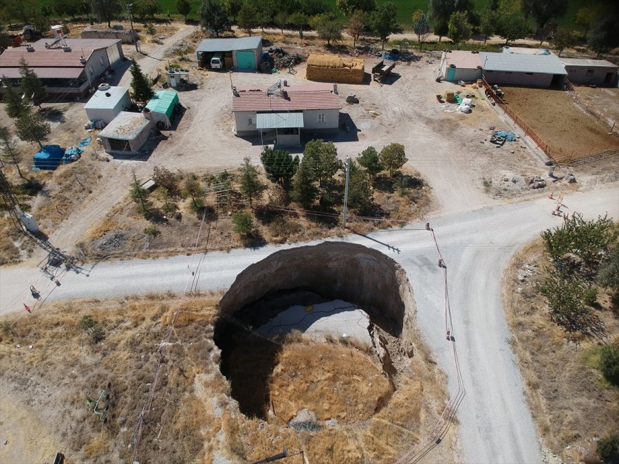 Grafikli - Konya'da Obruk Oluşabilecek Bölgeler Uydu Görüntüleriyle Tespit Edilecek