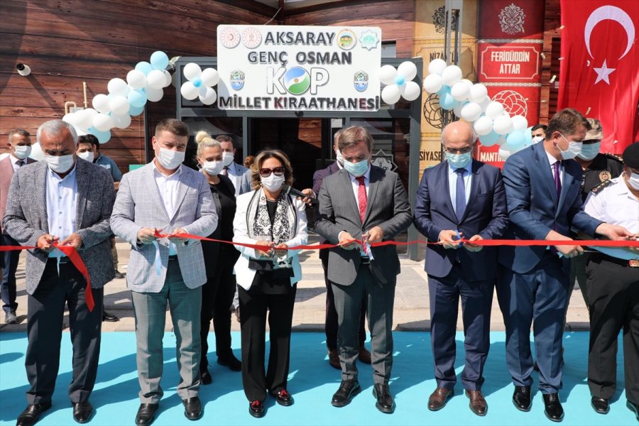Kültür Ve Turizm Bakan Yardımcısı Yavuz, Aksaray'daki Millet Kıraathanesinin Açılış Törenine Katıldı: