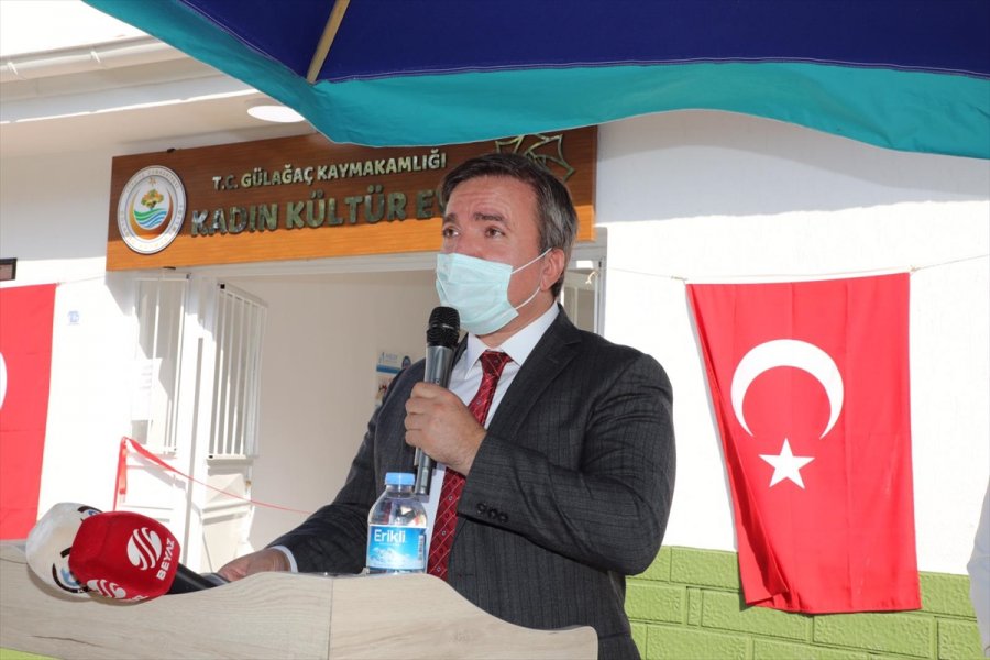 Kültür Ve Turizm Bakan Yardımcısı Yavuz, Kadın Kültürevinin Açılış Törenine Katıldı: