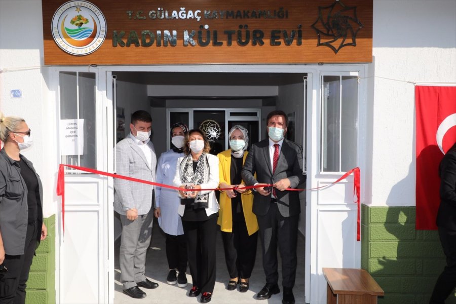 Kültür Ve Turizm Bakan Yardımcısı Yavuz, Kadın Kültürevinin Açılış Törenine Katıldı: