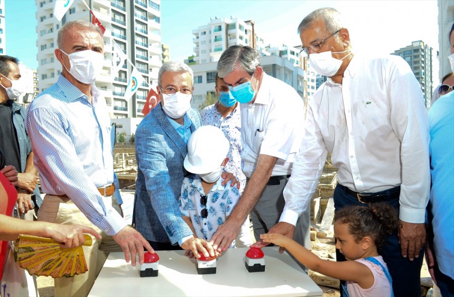Mersin'de Enis-necip Tüyeni Çocuk Gündüz Bakım Evi'nin Temeli Atıldı