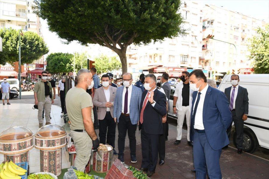 Antalya'da Havadan Ve Karadan Kovid-19 Denetimi
