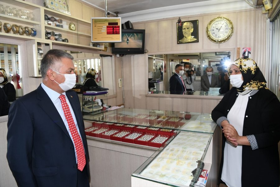 Antalya'da Havadan Ve Karadan Kovid-19 Denetimi