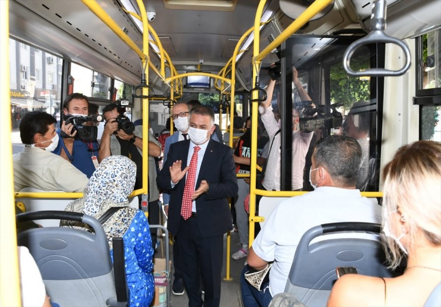 Antalya'da Havadan Ve Karadan Kovid-19 Denetimi