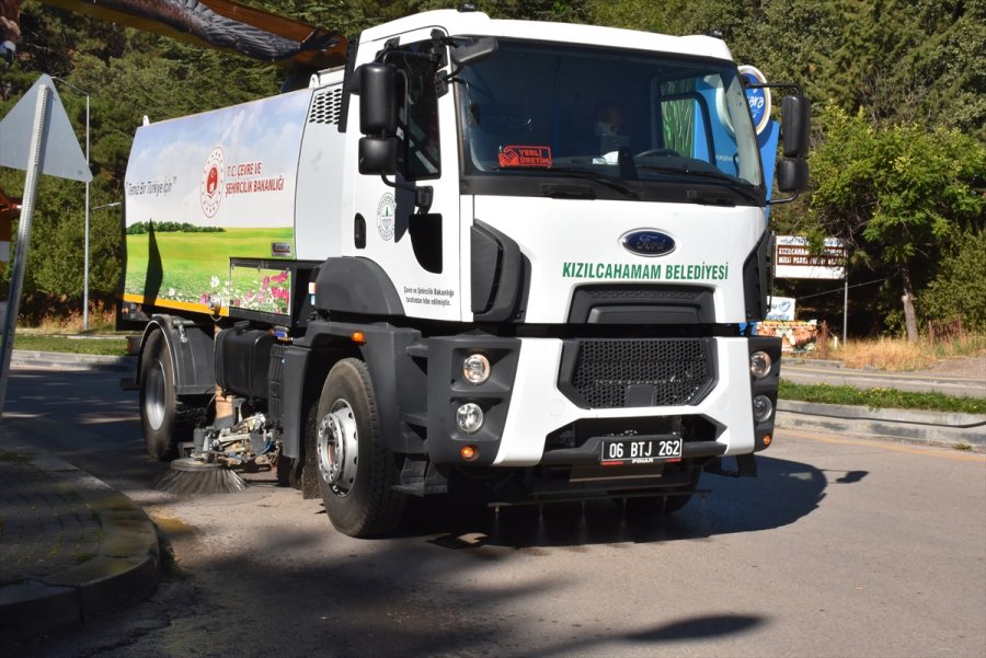 Kızılcahamam’da Temizlik Çalışması Yapıldı