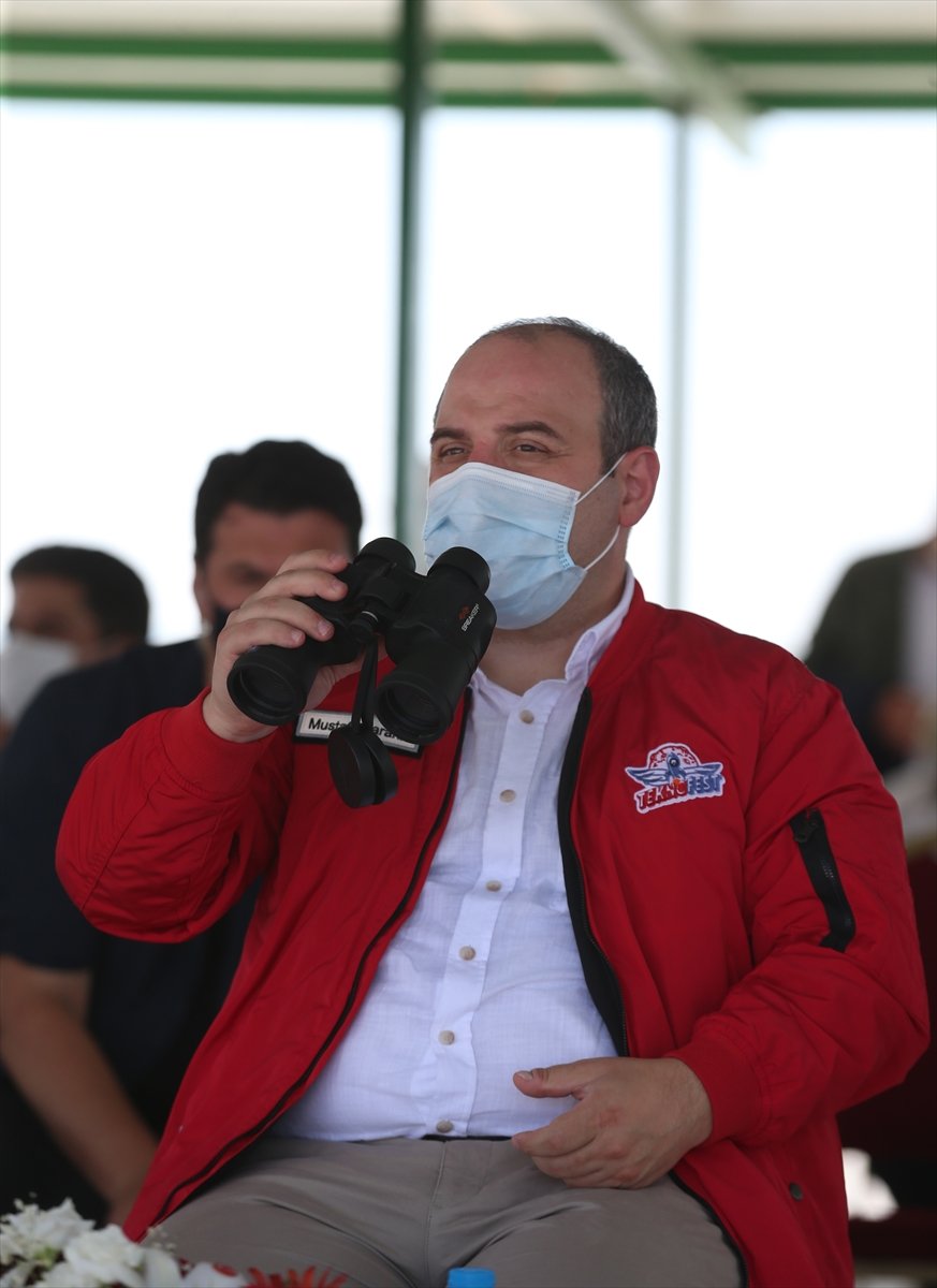 Sanayi Ve Teknoloji Bakanı Varank, Teknofest Roket Yarışlarını İzledi