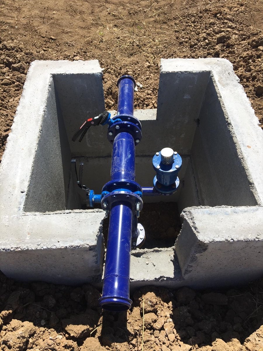 Kayseri'de 120 Hektar Alanda Modern Sulamaya Geçildi