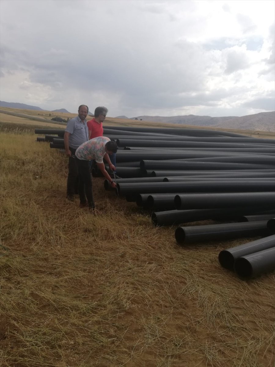 Kayseri'de 120 Hektar Alanda Modern Sulamaya Geçildi