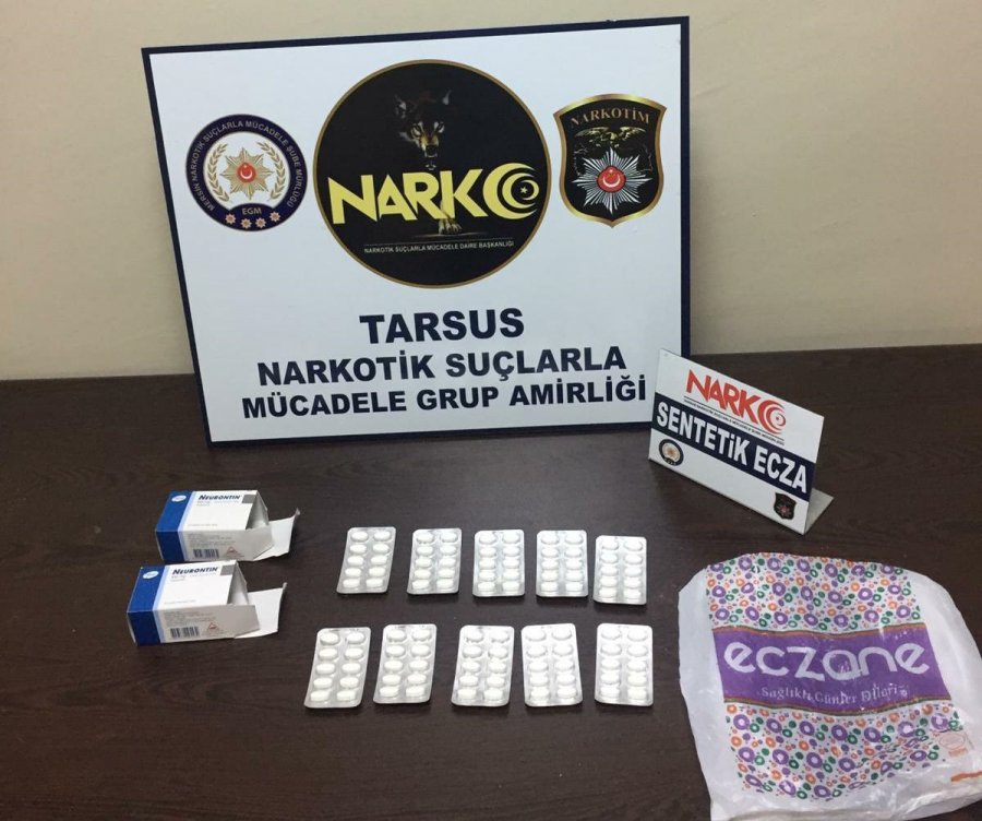 Tarsus'taki Uyuşturucu Operasyonlarında 2 Kişi Tutuklandı