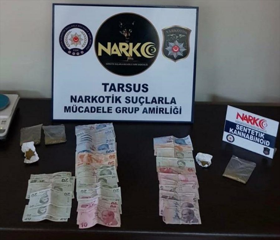 Tarsus'taki Uyuşturucu Operasyonlarında 2 Kişi Tutuklandı