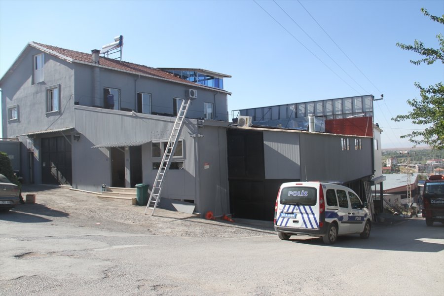Konya'da İş Yerinin Çatısında Akıma Kapılan Kişi Yaralandı