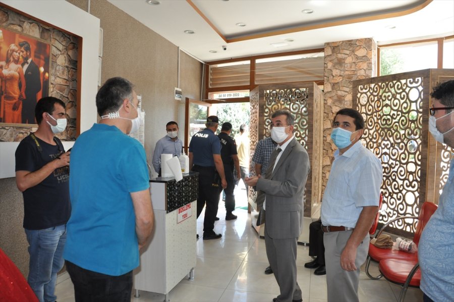 Akşehir'de Kovid-19 Denetimi Yapıldı