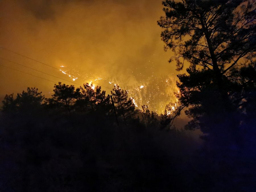 Anamur'da Çıkan Orman Yangını Söndürüldü