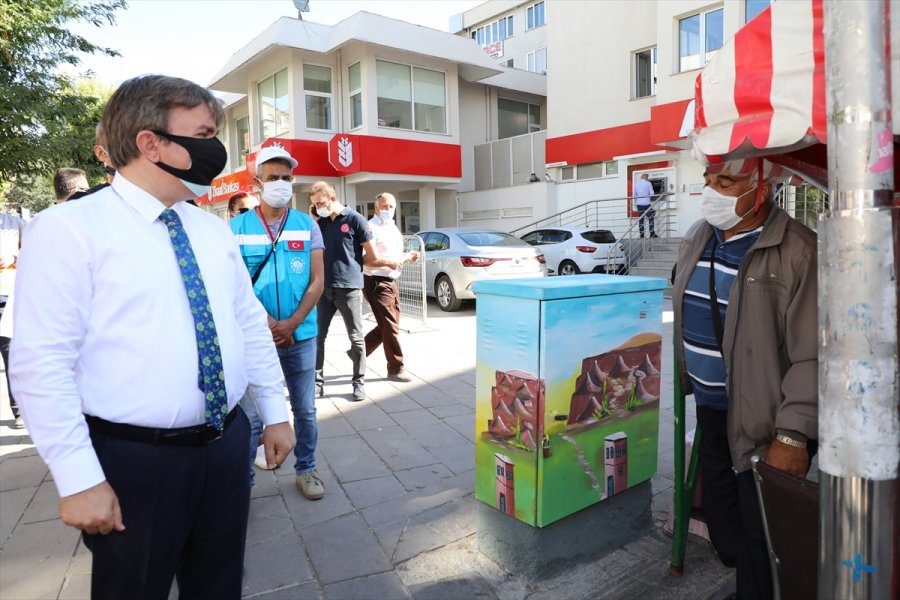 Konya, Aksaray, Karaman Ve Afyonkarahisar'da Kovid-19 Tedbirleri Denetimi Yapıldı