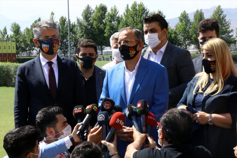 Ak Parti Genel Başkan Yardımcısı Özhaseki'den Kayserispor'a Ziyaret