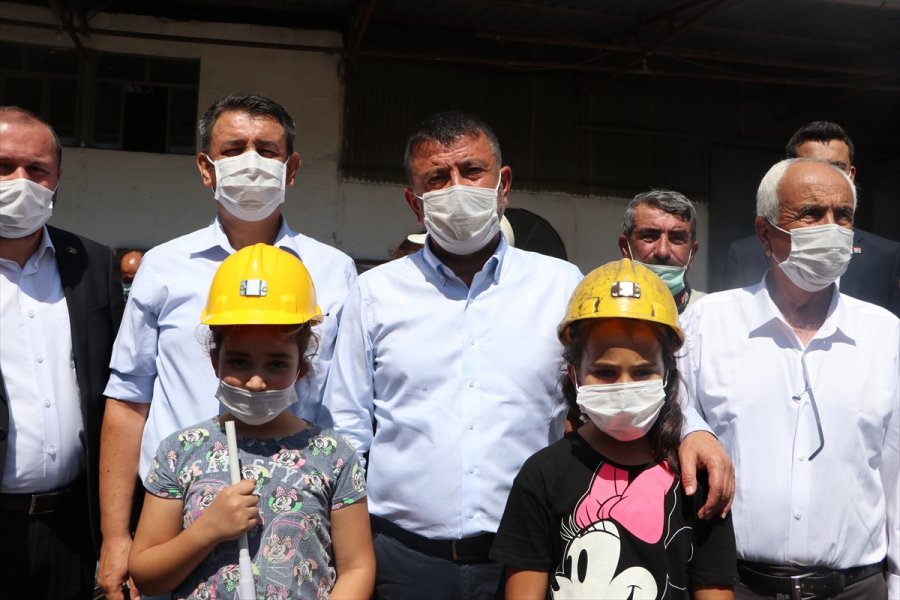 Ermenek'te Maden İşçilerinden İş Bırakma Eylemi