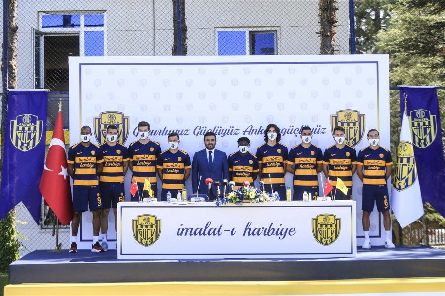 Mke Ankaragücü'nde Yeni Transferler Tanıtıldı